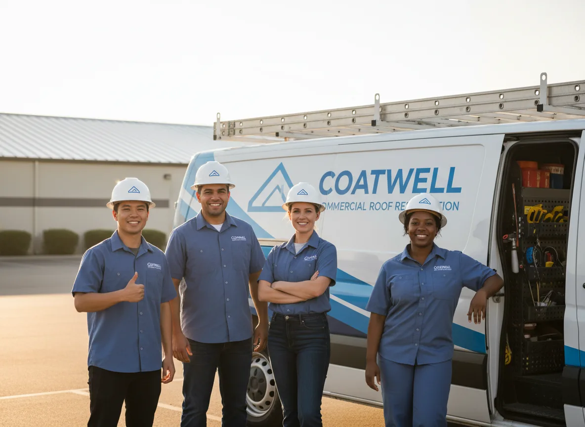 Commercial roof coating company in Pima, AZ